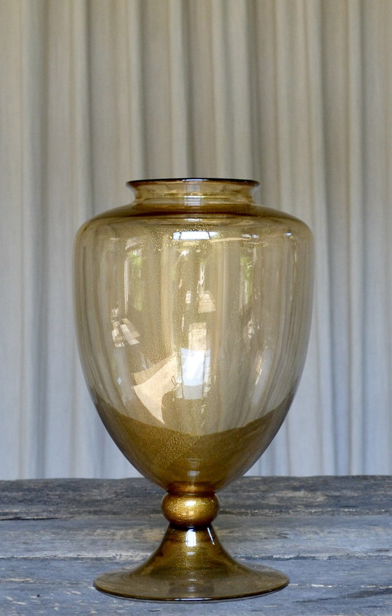 Image 1 of Donghia Murano glass vase