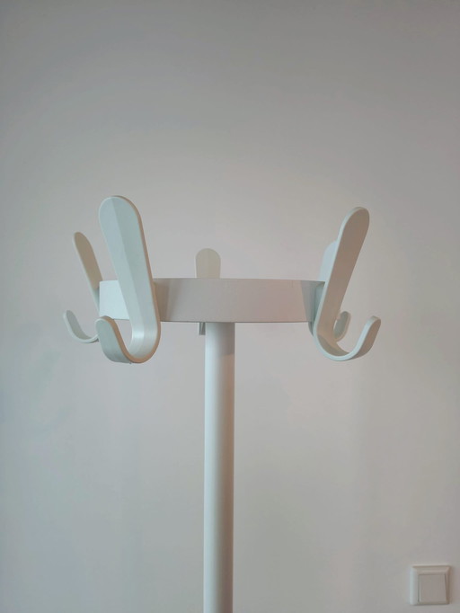 Van Esch Krok G Coat Stand With Umbrella Hanging White