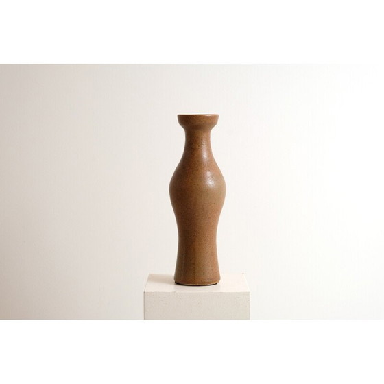 Image 1 of Vaso marrone vintage, 1970