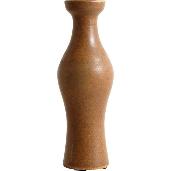 Image 1 of Vaso marrone vintage, 1970