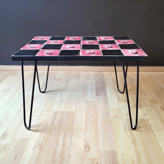 Image 1 of Odette Dijeux 70S Ceramic Coffee Table