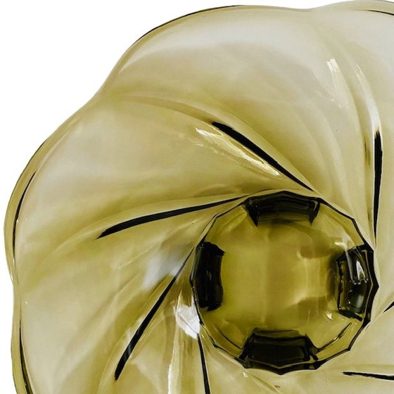 Image 1 of Art Deco bowl Primus smoked glass Walther & Söhne 1930's