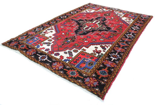 Original hand-knotted Persian carpet Heriz/Heris 310 X 210 Cm Top condition