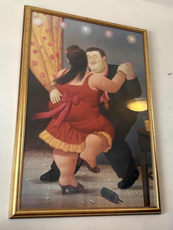 Image 1 of Fernando Botero - Dancing couple poster