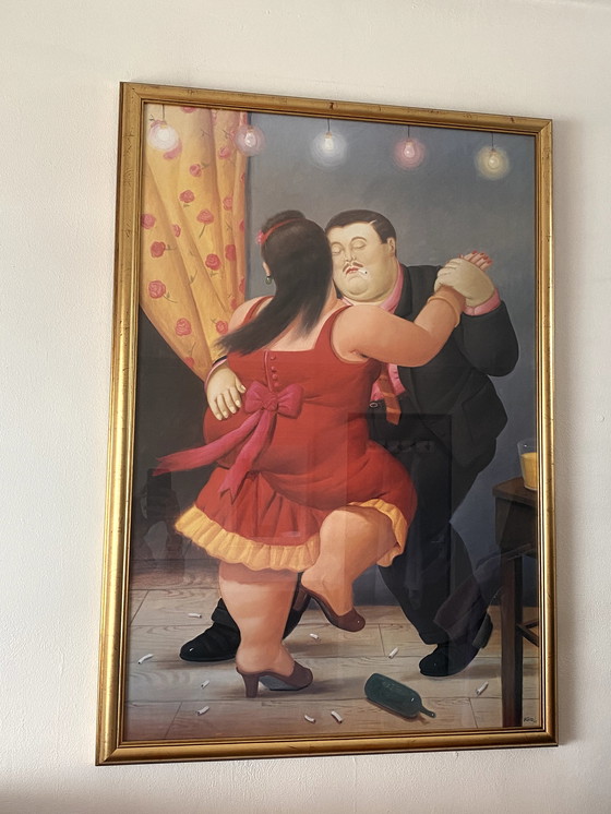 Image 1 of Fernando Botero - Dancing couple poster