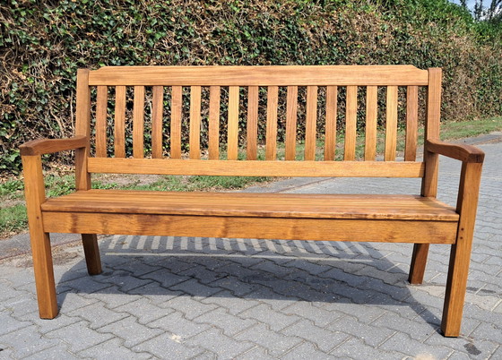 Image 1 of Gloster teak garden bench 150 cm wide