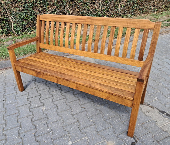 Image 1 of Gloster teak garden bench 150 cm wide