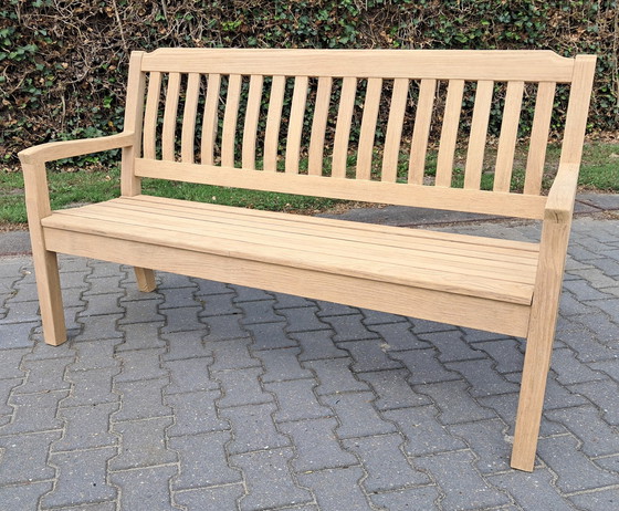 Image 1 of Gloster teak garden bench 150 cm wide