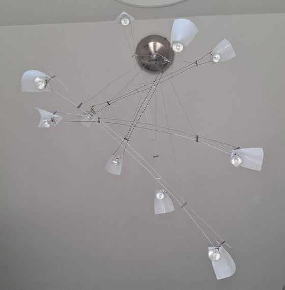 Image 1 of Hallamp Solzi Luce Shanghai 10 Lights