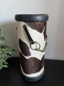 Vintage Cow Skin Umbrella Holder