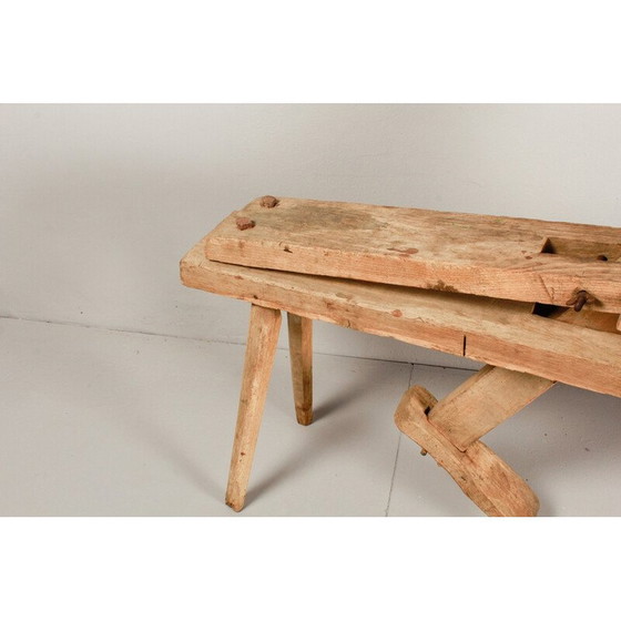 Image 1 of Banco da lavoro vintage in rovere, Germania 1930