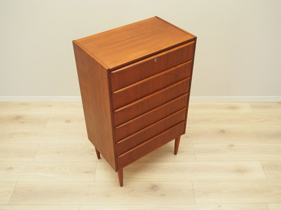 Image 1 of Teak Chest Of Drawers, Danish Design, 1970S, Production: Denmark