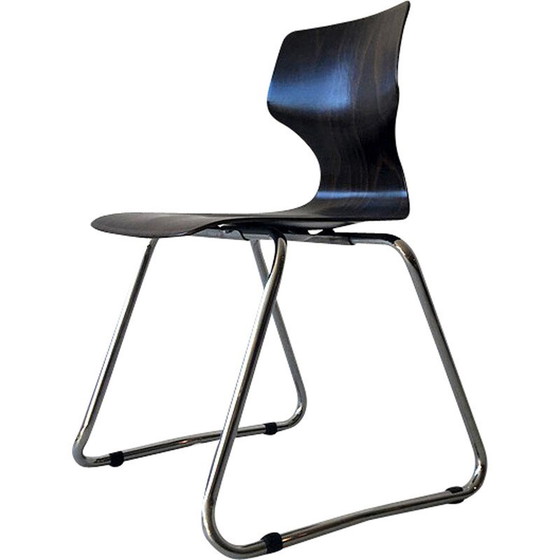 Image 1 of Vintage stackable chairs, Germany 1970