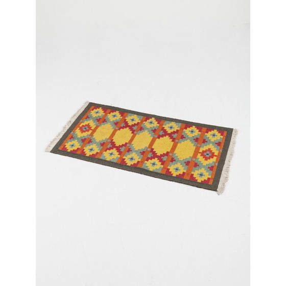 Image 1 of Vintage Swedish rug by Röllakan, 1970