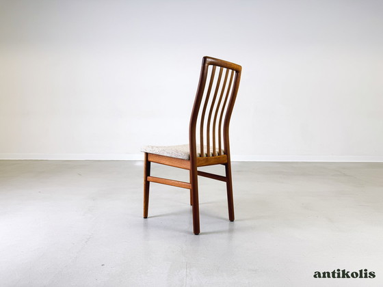 Image 1 of Set of 4 Mid - Century chairs Kai Kristiansen Schou Andersen Møbelfabrik Teak