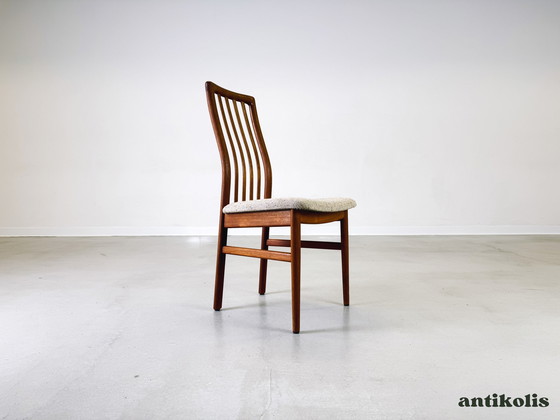 Image 1 of Set of 4 Mid - Century chairs Kai Kristiansen Schou Andersen Møbelfabrik Teak