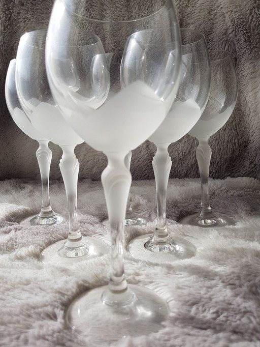 Wine glass crystal Slovakia