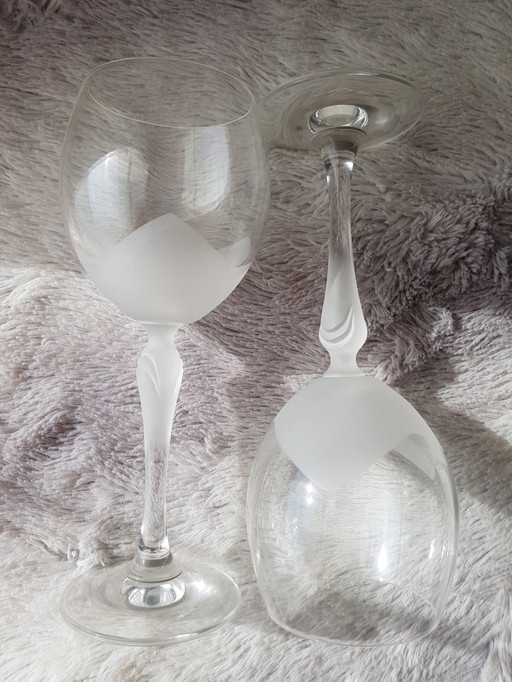 Wine glass crystal Slovakia