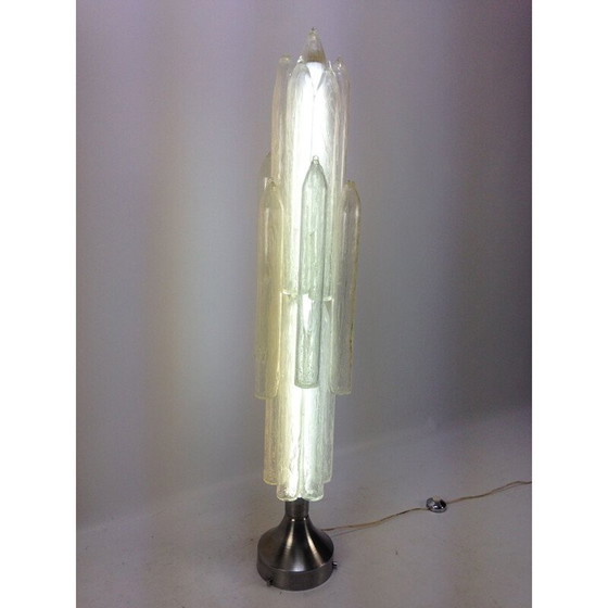 Image 1 of Italian vintage Mazzega Murano glass floor lamp by Carlo Nason, Italy 1960-1970s