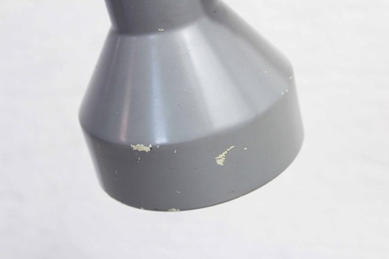 Image 1 of Workshop Lamp On Metal Clamp From The 1950S