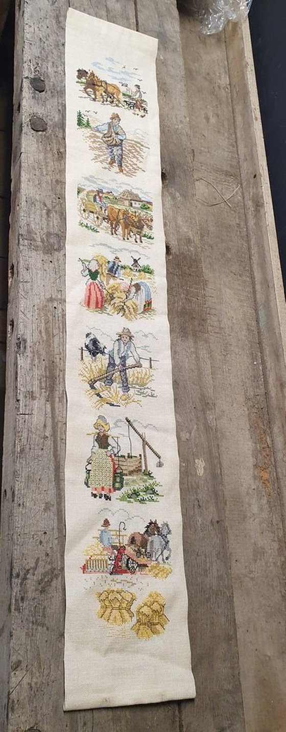 Image 1 of 2146 Ricamo vintage finemente ricamato a mano