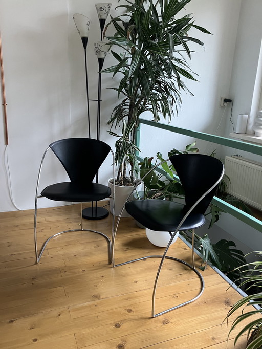 4x Arrben Italy Design Chairs Linda