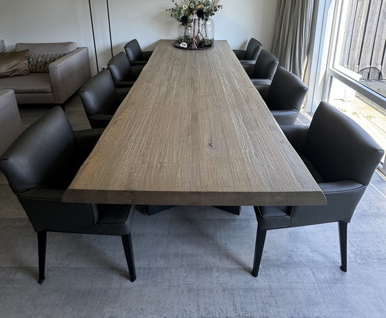 Image 1 of Keijser En Co dining table with chairs