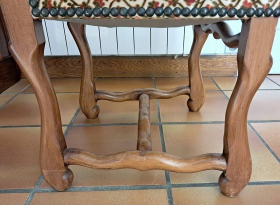 Image 1 of Six French Sheep Bone Dining Chairs