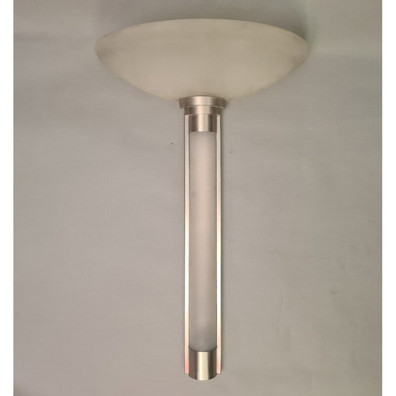 Image 1 of Pair of vintage glass sconces by Ricardo Bofill for Light