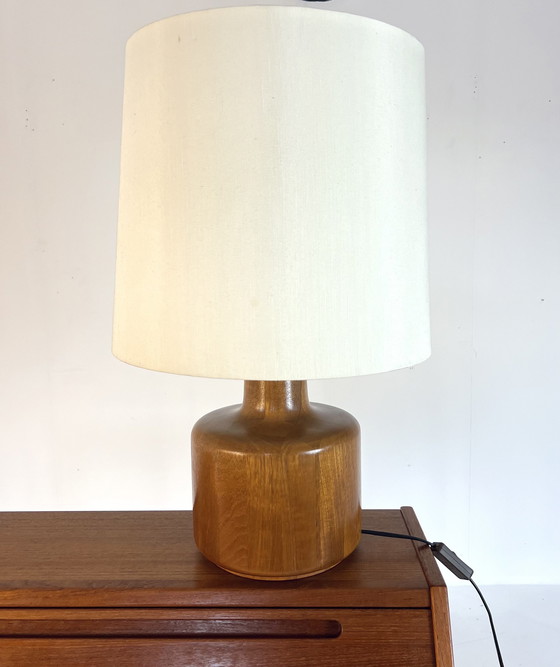 Image 1 of Teak Table Lamp, Bestform