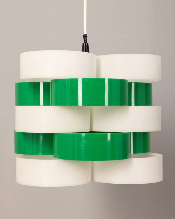 Image 1 of Vintage Chandelier in Plastic from Stilux Milano, 1960s
