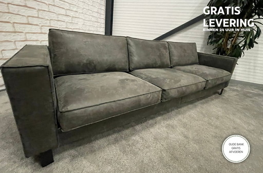 Industrial Style 4 Seater Sofa