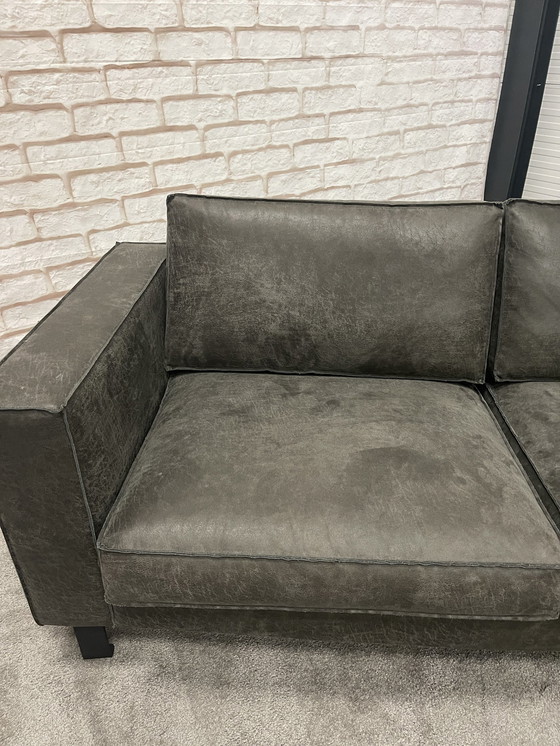 Image 1 of Industrial Style 4 Seater Sofa