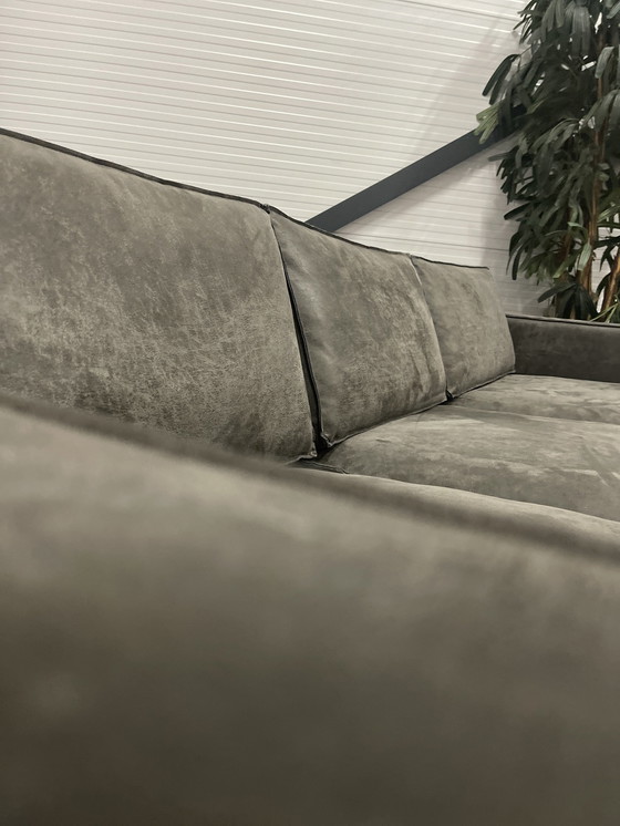 Image 1 of Industrial Style 4 Seater Sofa