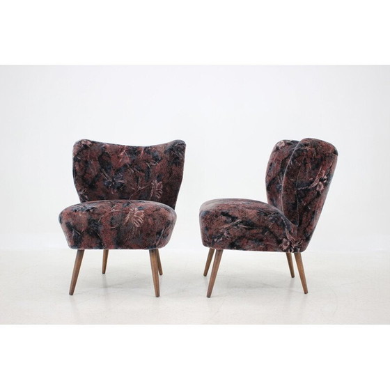 Image 1 of Pair of armchairs, Czechoslovakia 1950s