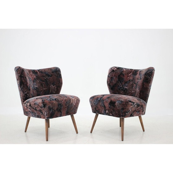 Image 1 of Pair of armchairs, Czechoslovakia 1950s