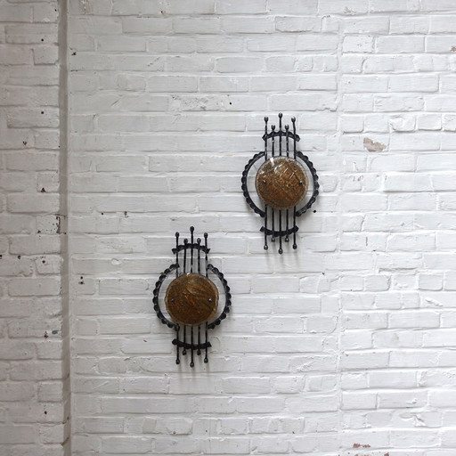 Set Of Ahlström And Ehrlich Wall Lights