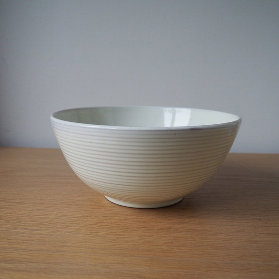 Image 1 of Large Adco Ribbed Bowl 1950S-1970S