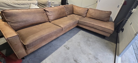 Image 1 of Corner Sofa Home 24 Eco Leather / Nubuck