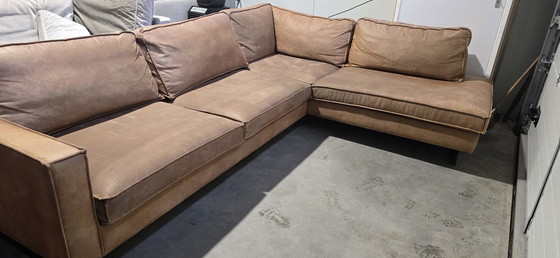 Image 1 of Corner Sofa Home 24 Eco Leather / Nubuck