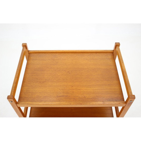 Image 1 of Carrello di servizio vintage in teak, Danimarca anni '60