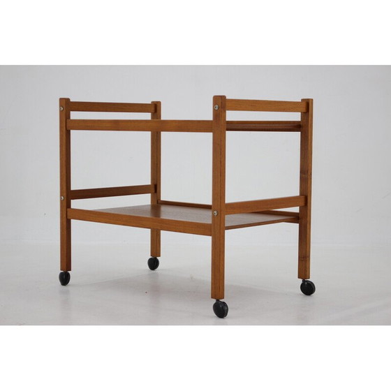 Image 1 of Carrello di servizio vintage in teak, Danimarca anni '60
