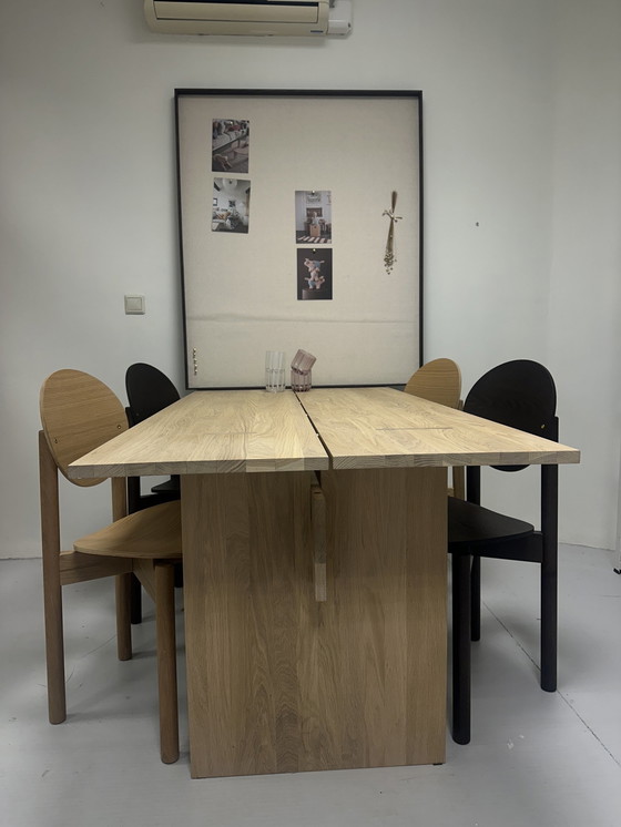 Image 1 of Dining Room Set; Table And Chairs From Oyoy