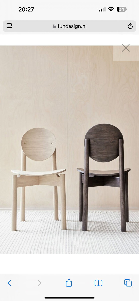 Image 1 of Dining Room Set; Table And Chairs From Oyoy