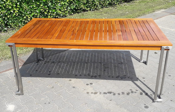 Image 1 of Hartman Excellence table de jardin en teck 180x100x74(h)cm