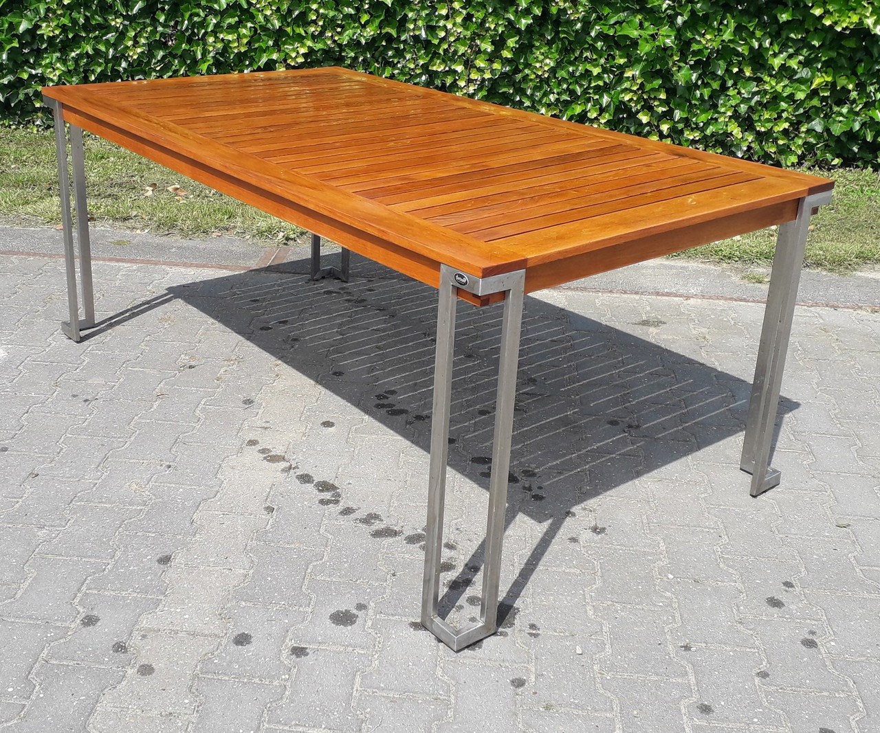 Hartman Excellence teak garden table 180x100x74 h cm