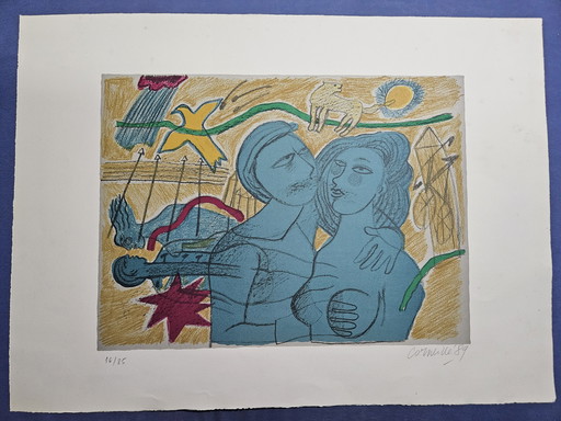 Lithographie Guillaume Corneille