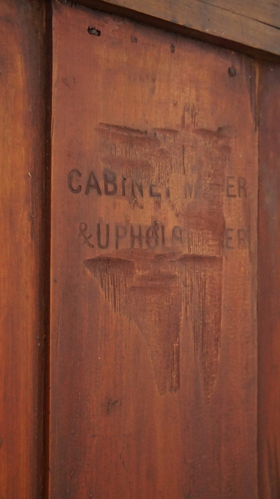 Image 1 of Mahogany Chest of Drawers With 5 Drawers