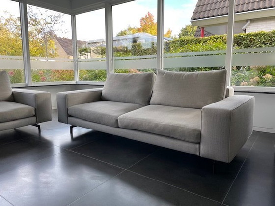 Image 1 of 2x Minotti Sherman 2.5 Seater Lounge Sofas