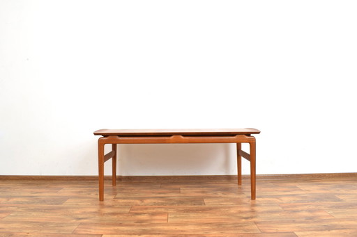 Teak Model 640 Coffee Table By Peter Hvidt & Orla Mølgaard-Nielsen For France & Søn / France & Daverkosen, 1950S.